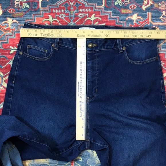 🐎 COLDWATER CREEK ‘Natural Fit’ Shape Me High Rise Stretch Front Zip - Picture 5 of 10